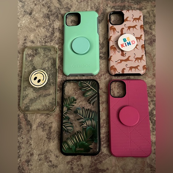 Apple IPhone 11 case bundle! 🌈💜 - Picture 1 of 4